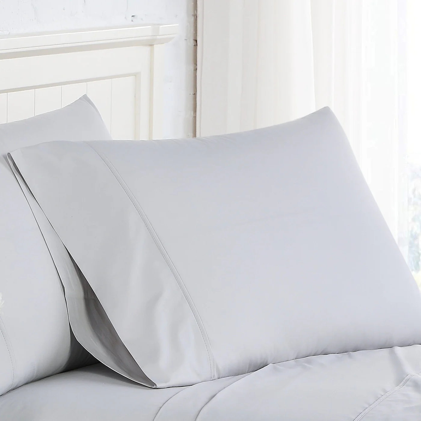 PERCALE PLW CASE WHITE